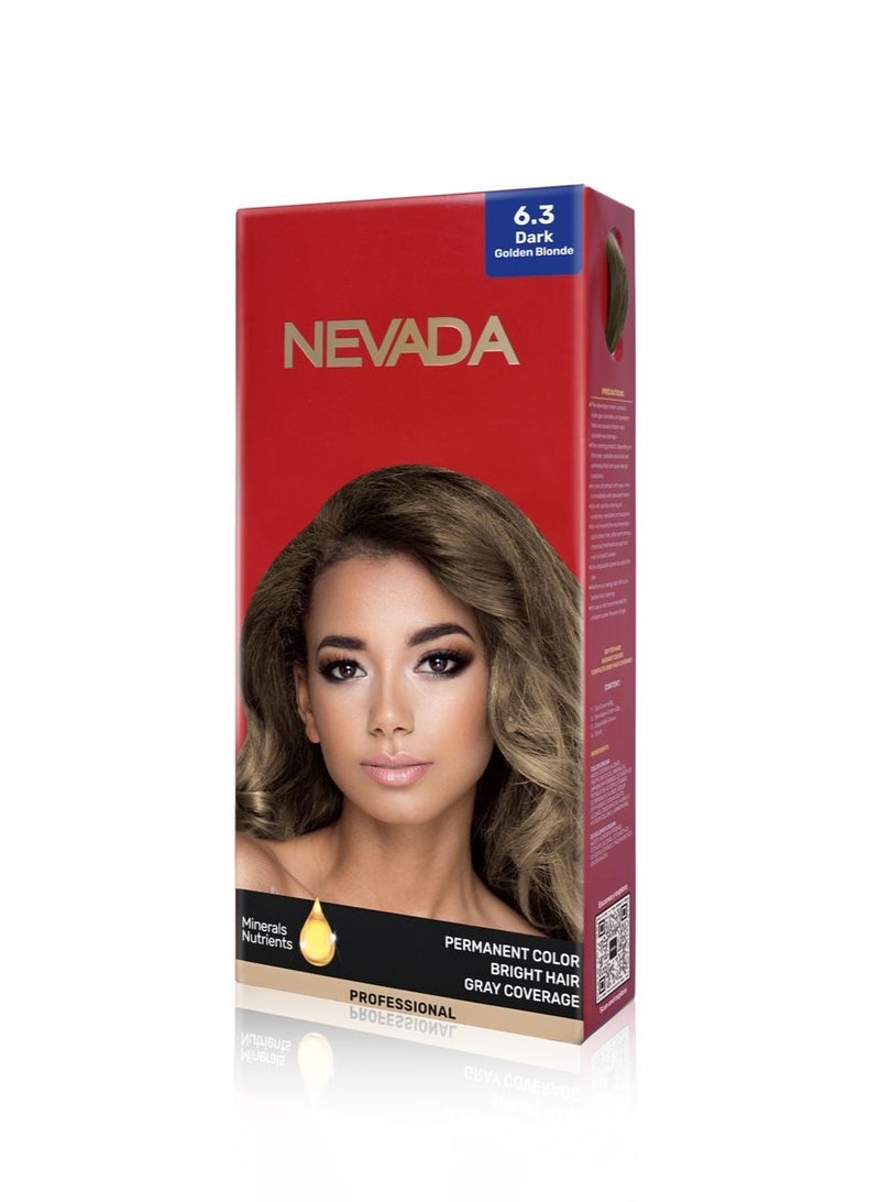 Nevada Women's Hair Dye Shade 6.3 (Dark Golden Blonde)